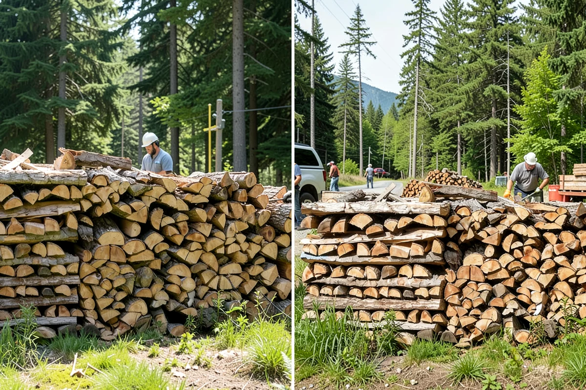 Bonfire Wood in Lakewood, Pierce County, WA - Discuss event size and wood volume