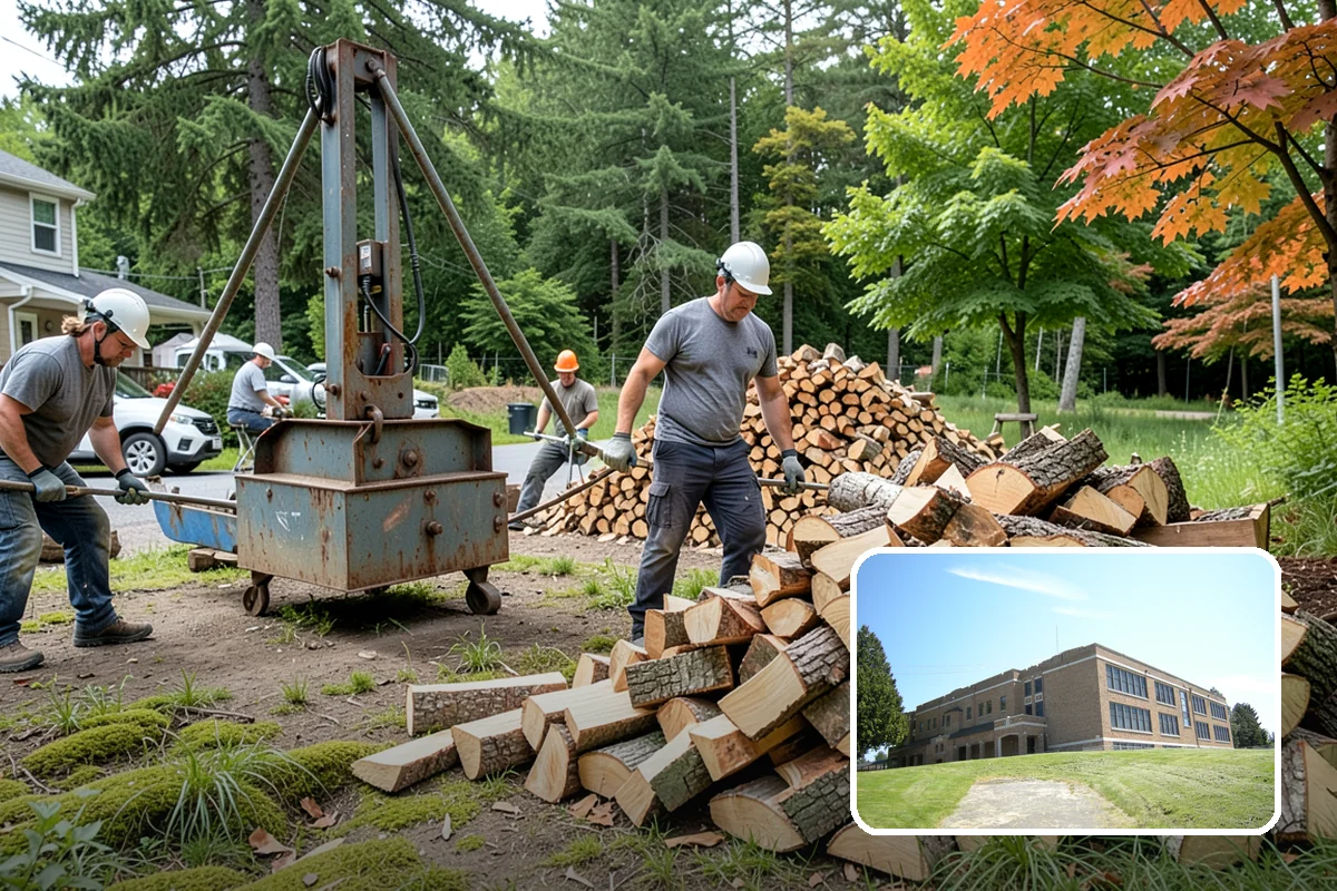 Bonfire Wood in Maple Valley, King County, WA - Larger splits build a substantial blaze