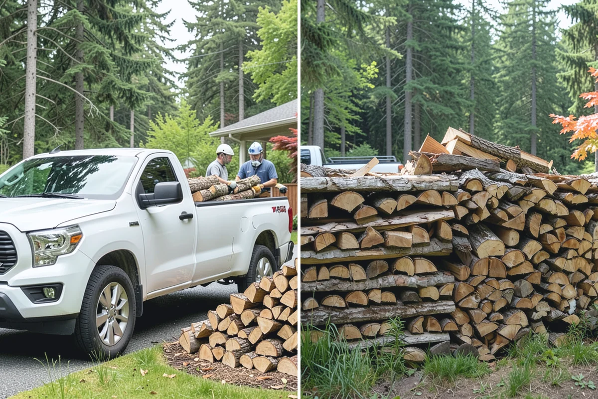 Bonfire Wood in Marysville, Snohomish County, WA - Discuss event size and wood volume