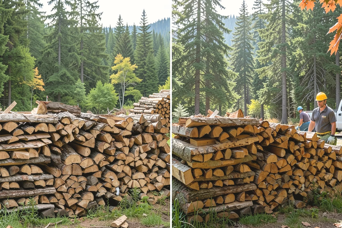 Bonfire Wood in Mercer Island, King County, WA - Discuss event size and wood volume