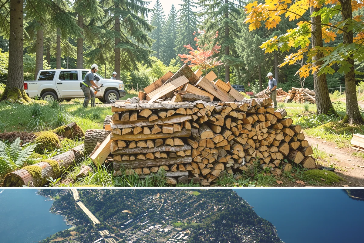 Bonfire Wood in Mercer Island, King County, WA - Reserve bonfire wood ahead of summer and fall event season when demand is highest.