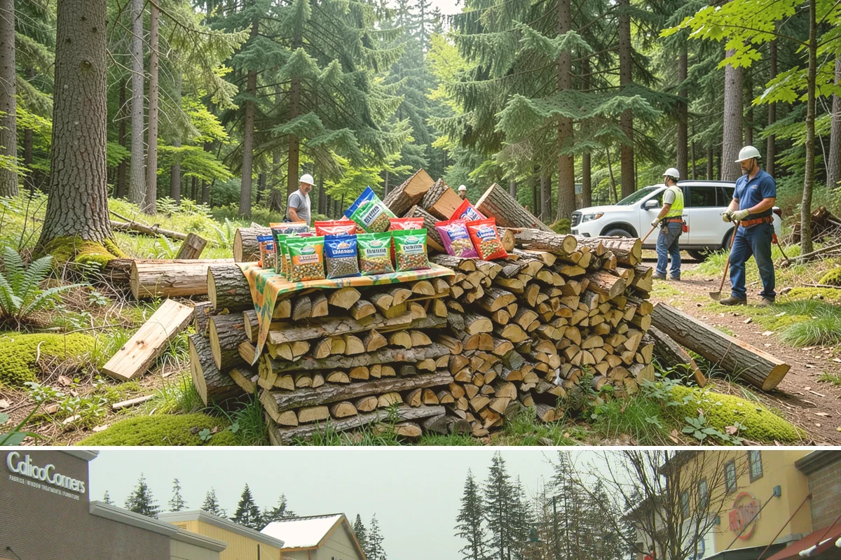 Bonfire Wood in Mill Creek, Snohomish County, WA - Reserve bonfire wood ahead of summer and fall event season when demand is highest.