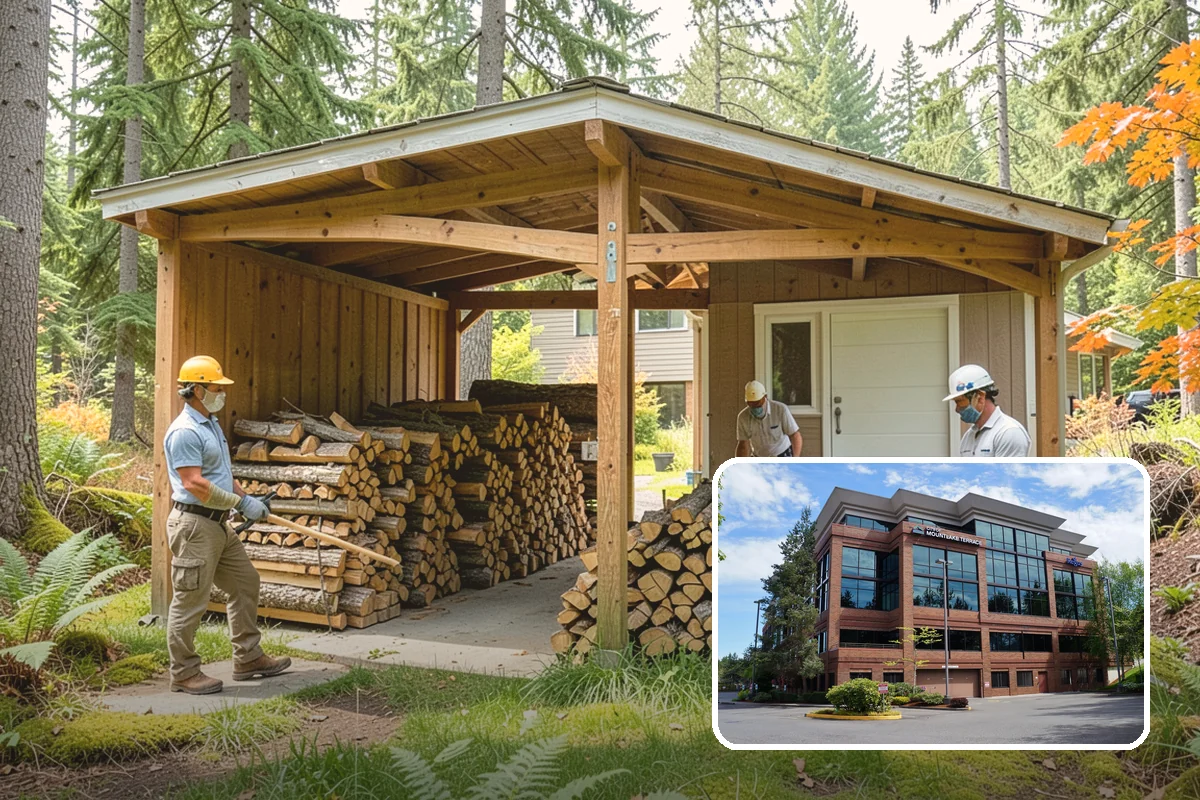 Bonfire Wood in Mountlake Terrace, WA - Larger splits build a substantial blaze