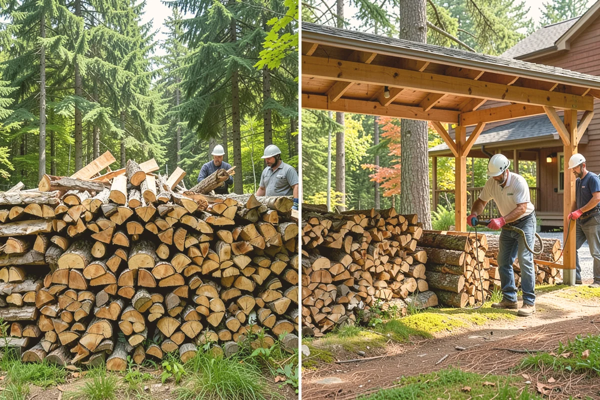 Bonfire Wood in Newcastle, King County, WA - Discuss event size and wood volume