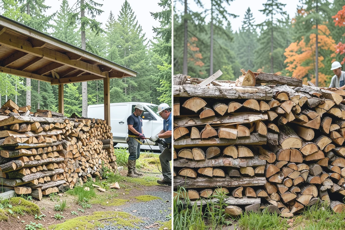Bonfire Wood in Redmond, King County, WA - Discuss event size and wood volume