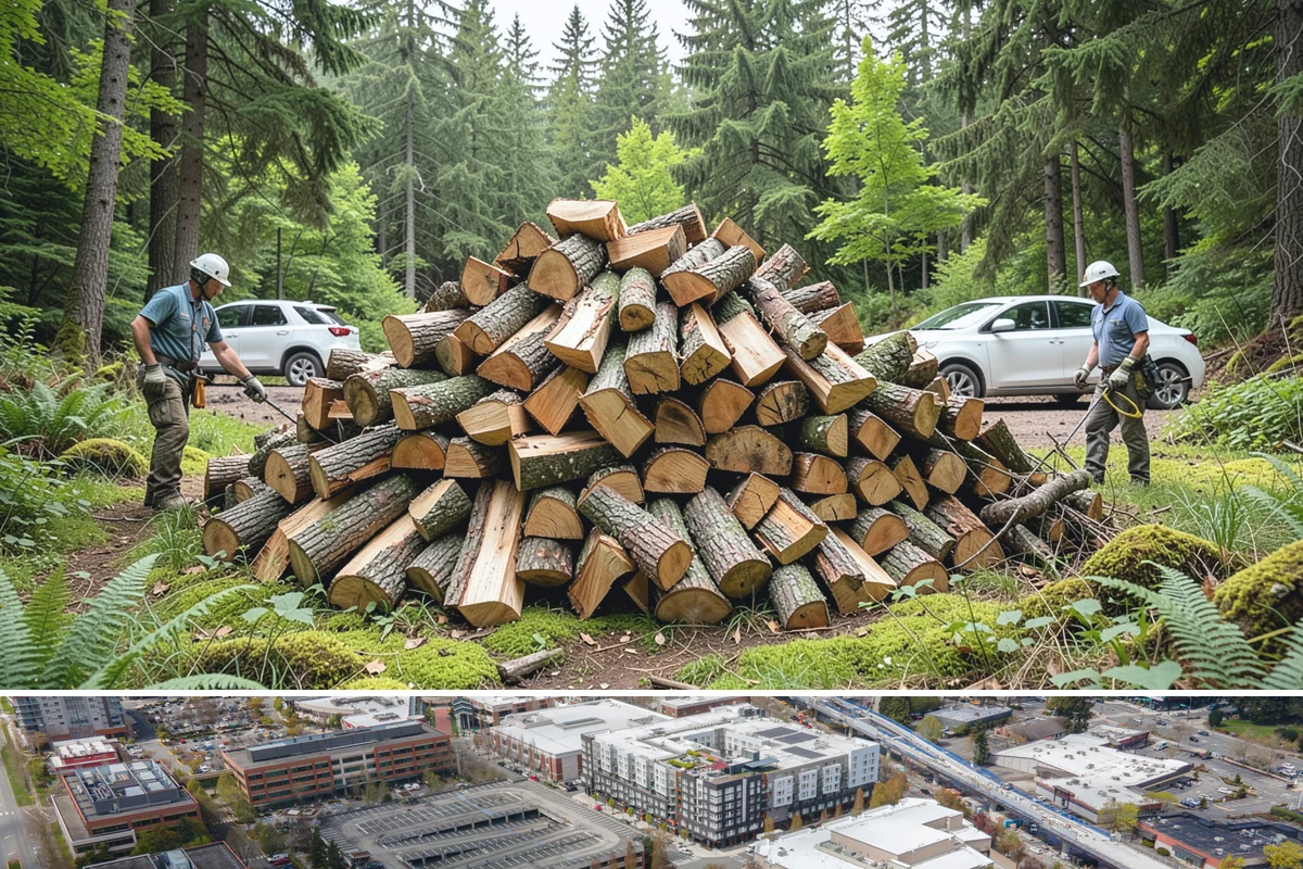 Bonfire Wood in Redmond, King County, WA - Reserve bonfire wood ahead of summer and fall event season when demand is highest.