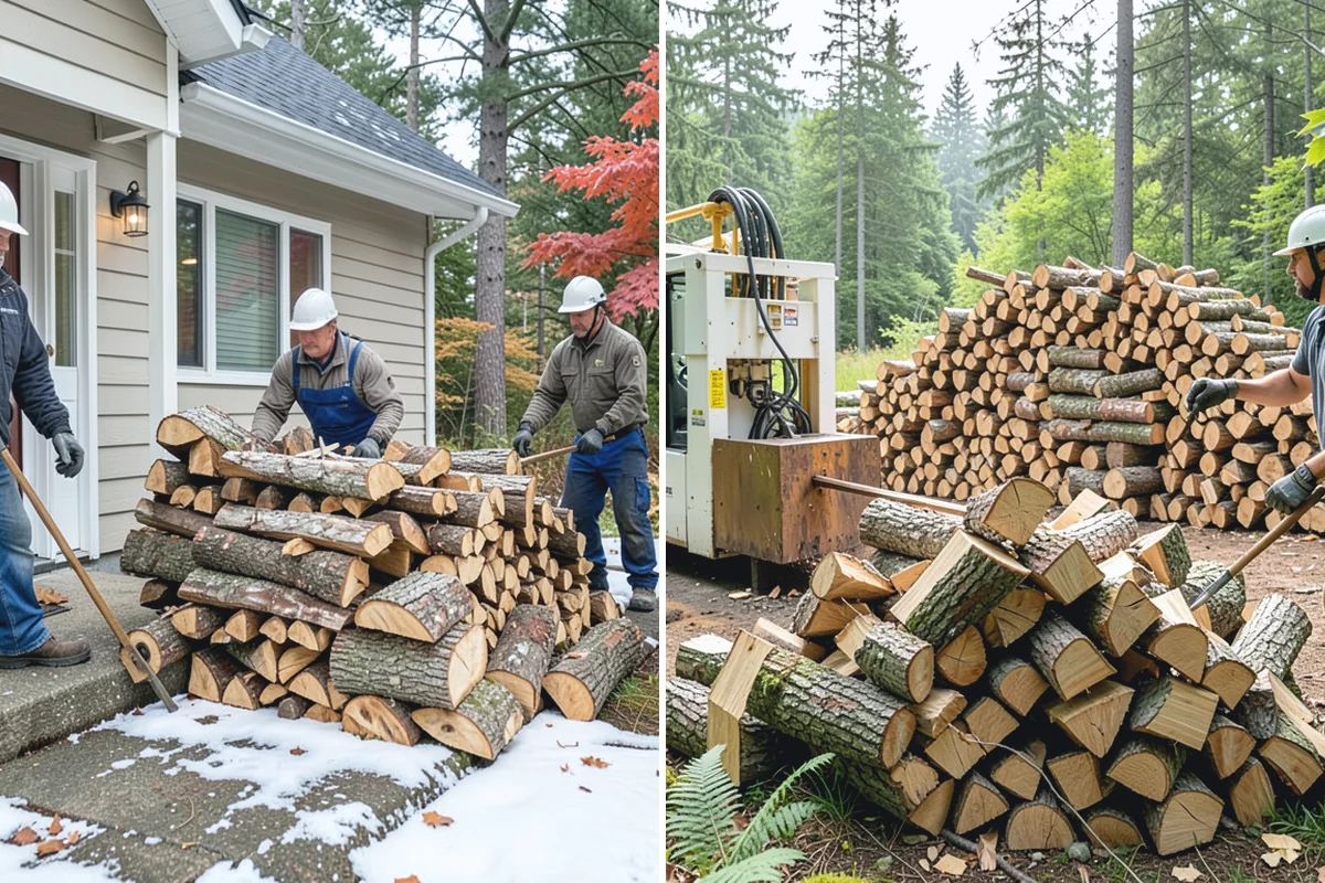 Bonfire Wood in Roy, Pierce County, WA - Discuss event size and wood volume