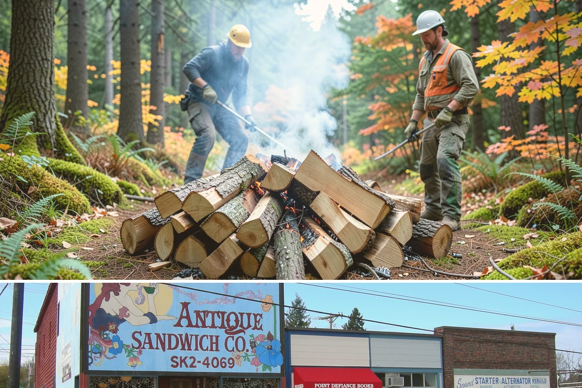 Bonfire Wood in Ruston, Pierce County, WA - Reserve bonfire wood ahead of summer and fall event season when demand is highest.