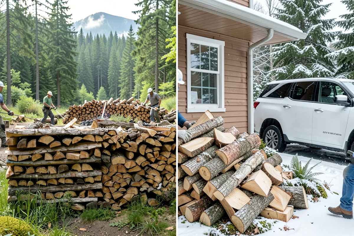 Bonfire Wood in Seattle, WA - Discuss event size and wood volume