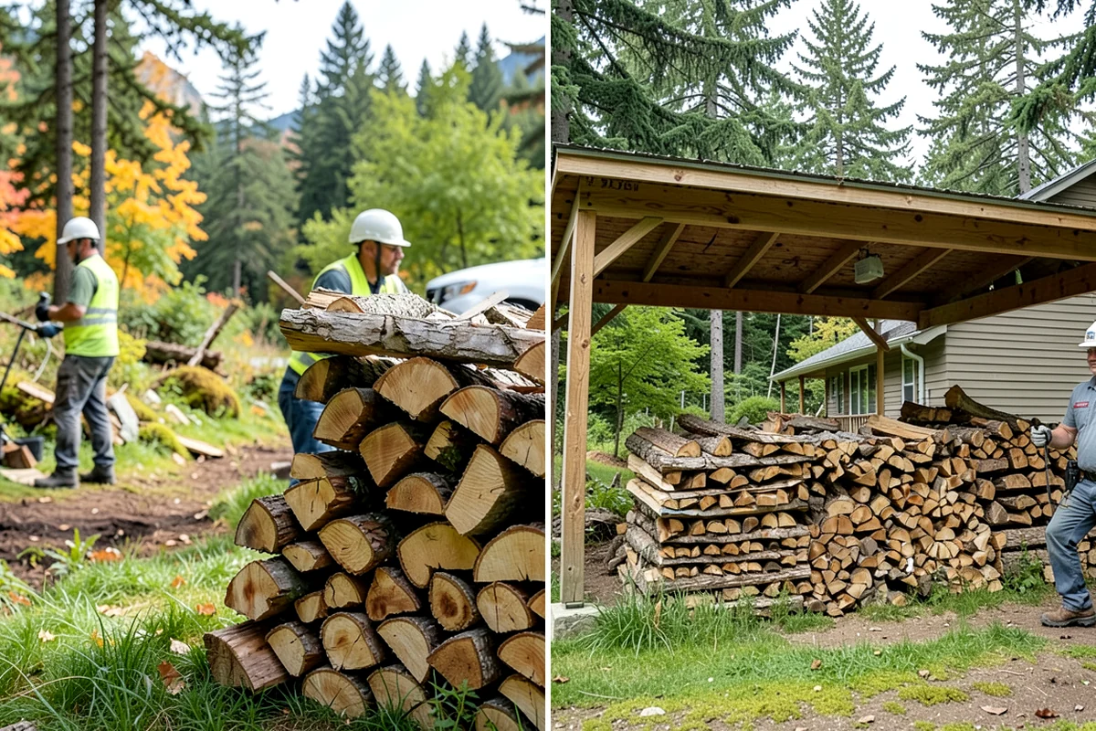 Bonfire Wood in Sedro-Woolley, Skagit County, WA - Discuss event size and wood volume