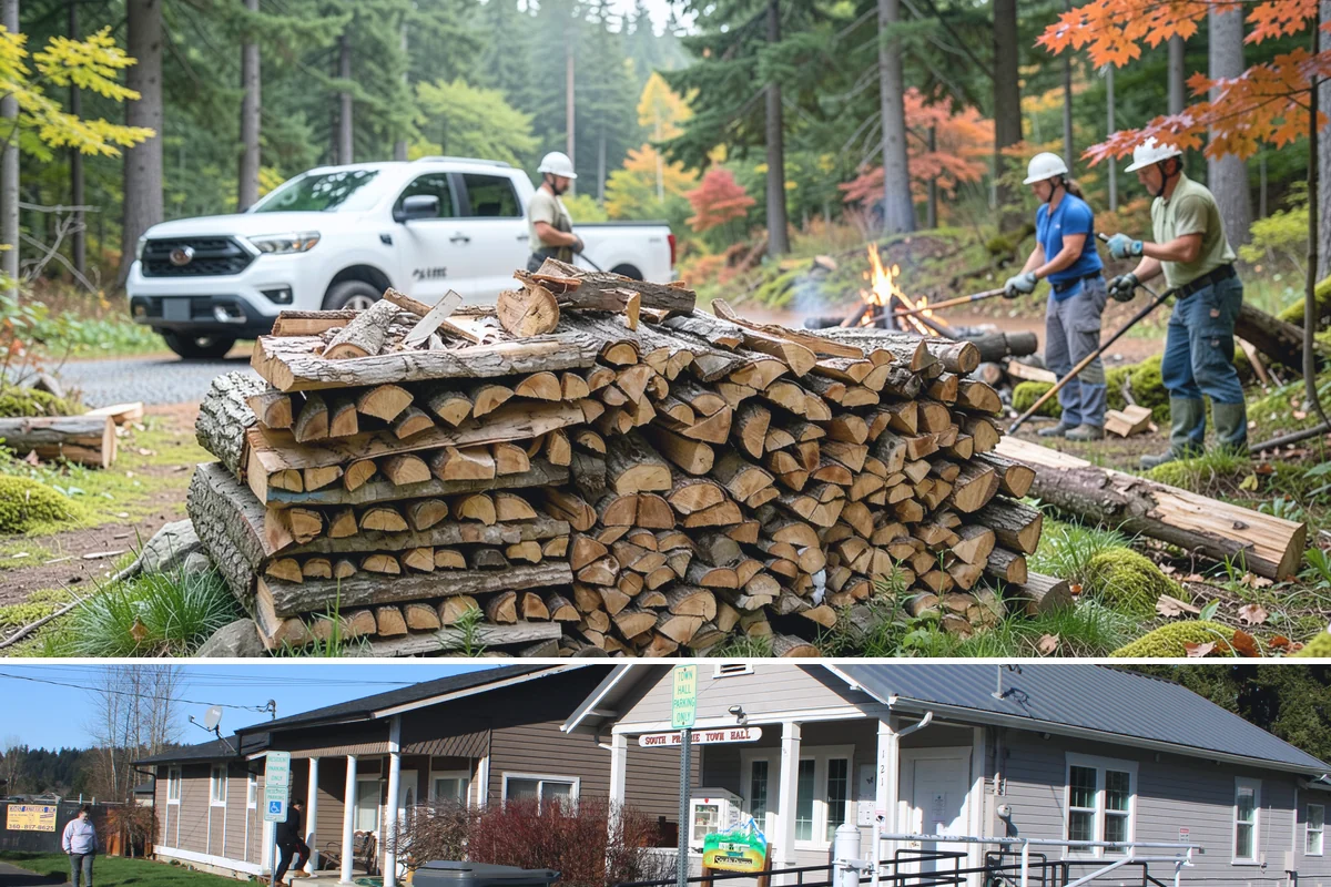 Bonfire Wood in South Prairie, Pierce County, WA - Reserve bonfire wood ahead of summer and fall event season when demand is highest.