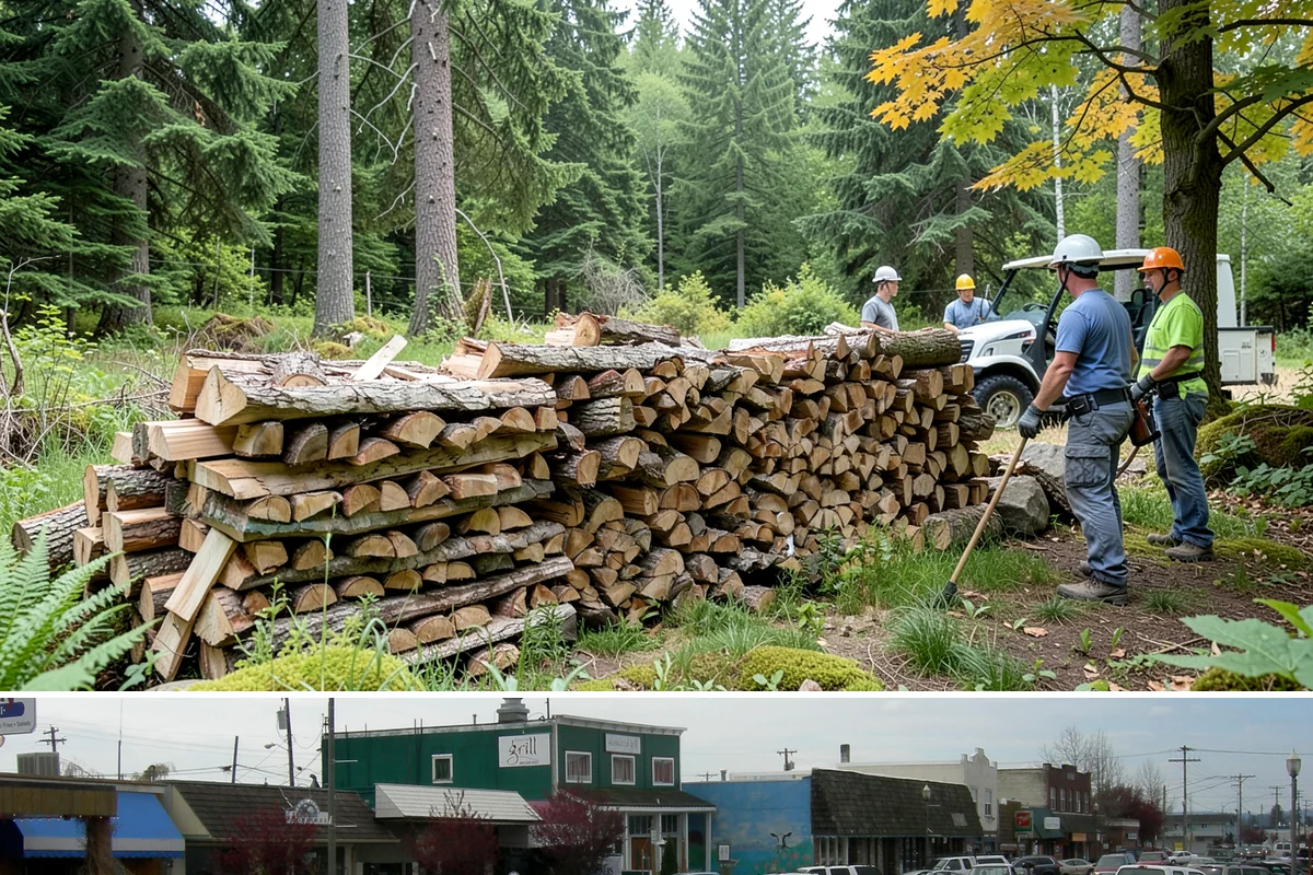 Bonfire Wood in Stanwood, Snohomish County, WA - Reserve bonfire wood ahead of summer and fall event season when demand is highest.