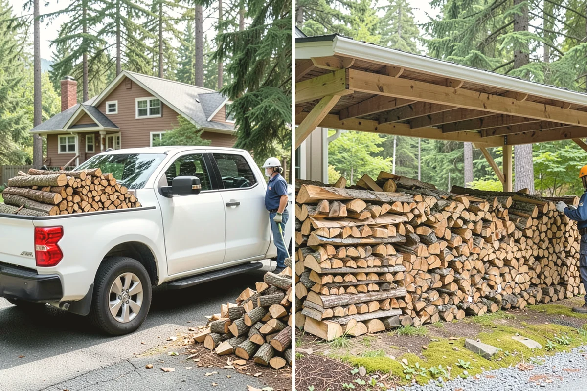 Bonfire Wood in Tukwila, King County, WA - Discuss event size and wood volume