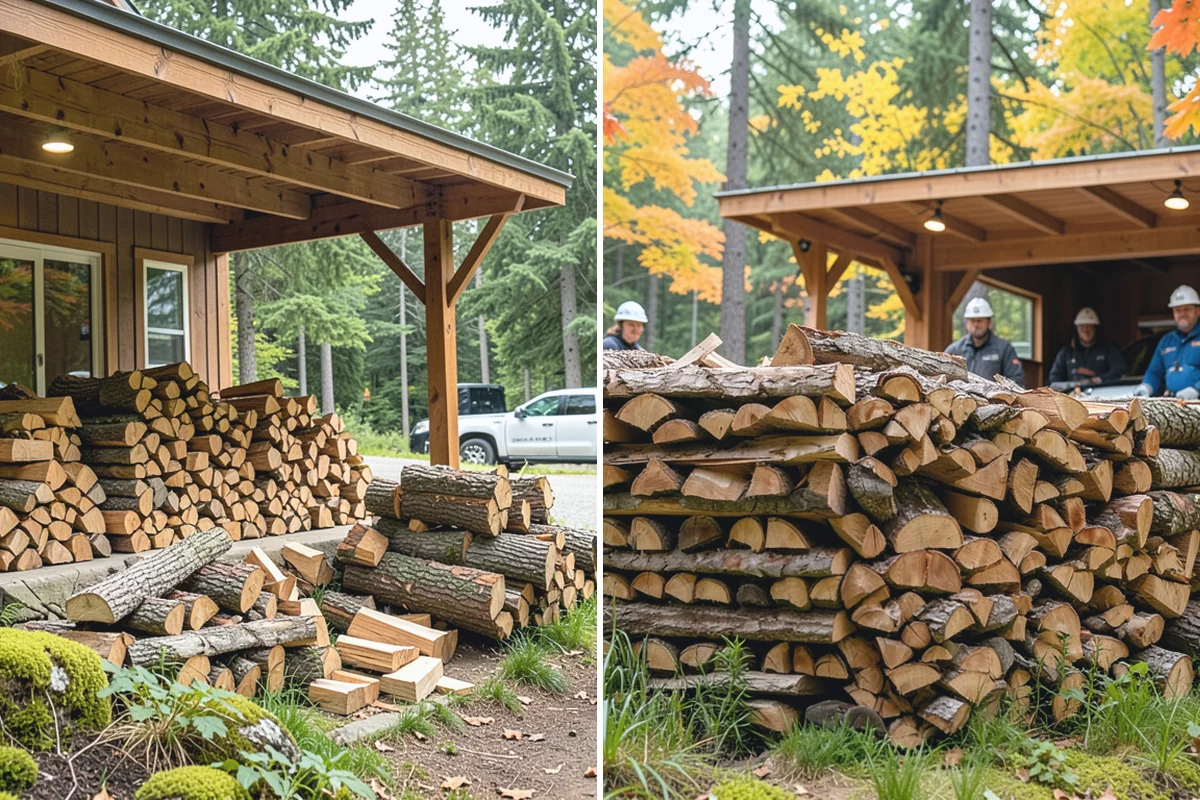 Bonfire Wood in Woodinville, King County, WA - Discuss event size and wood volume