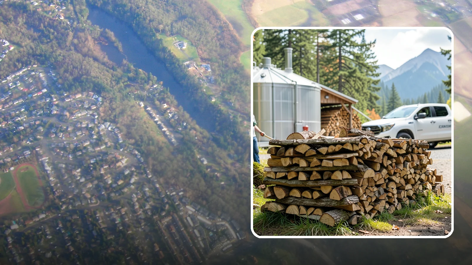 Brewery Firewood in Algona, King County, WA - We provide Pacific Northwest breweries and taprooms with seasoned firewood for patios, fire pits, and outdoor gathering spaces.