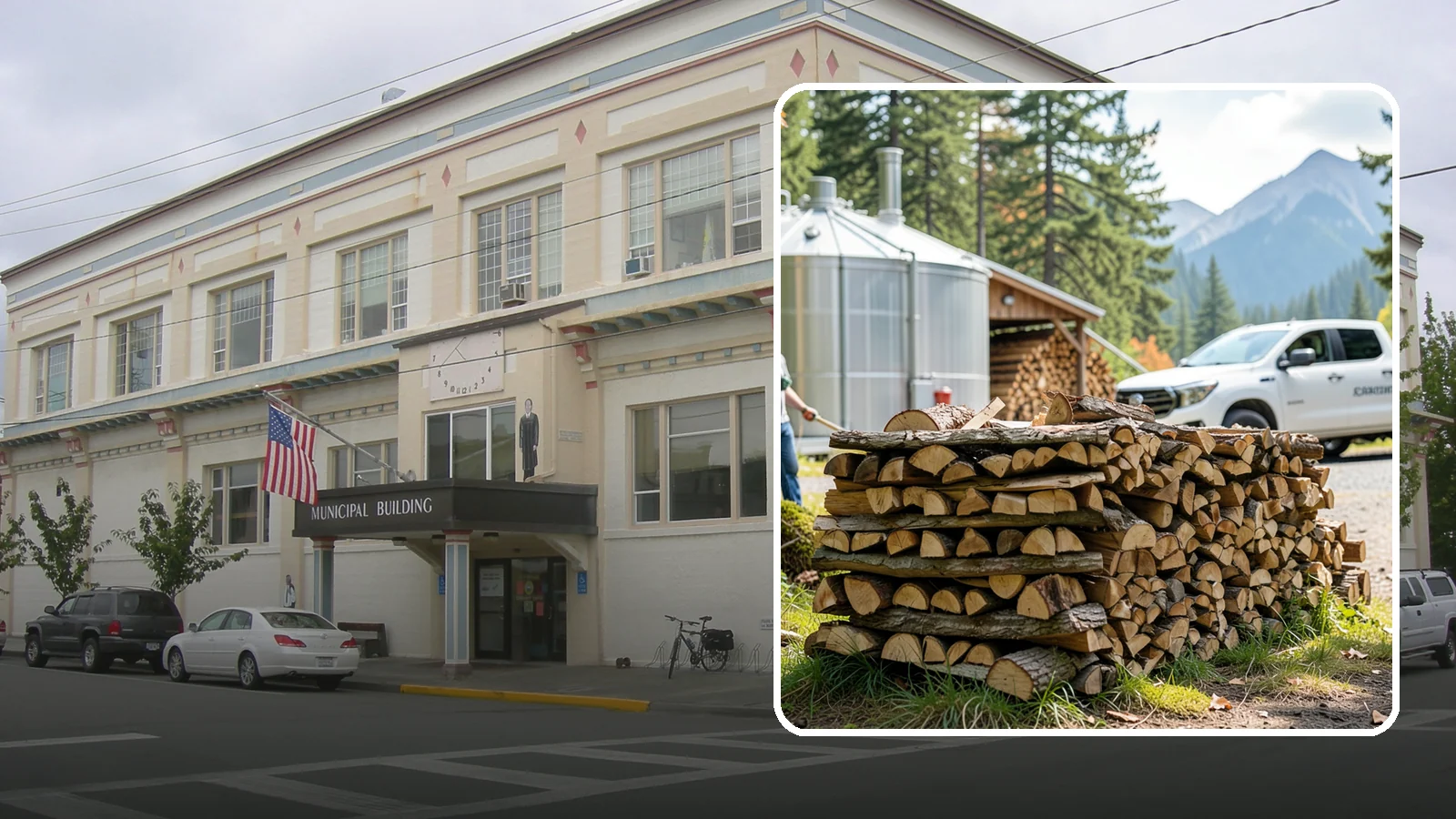 Brewery Firewood in Anacortes, Skagit County, WA - We provide Pacific Northwest breweries and taprooms with seasoned firewood for patios, fire pits, and outdoor gathering spaces.