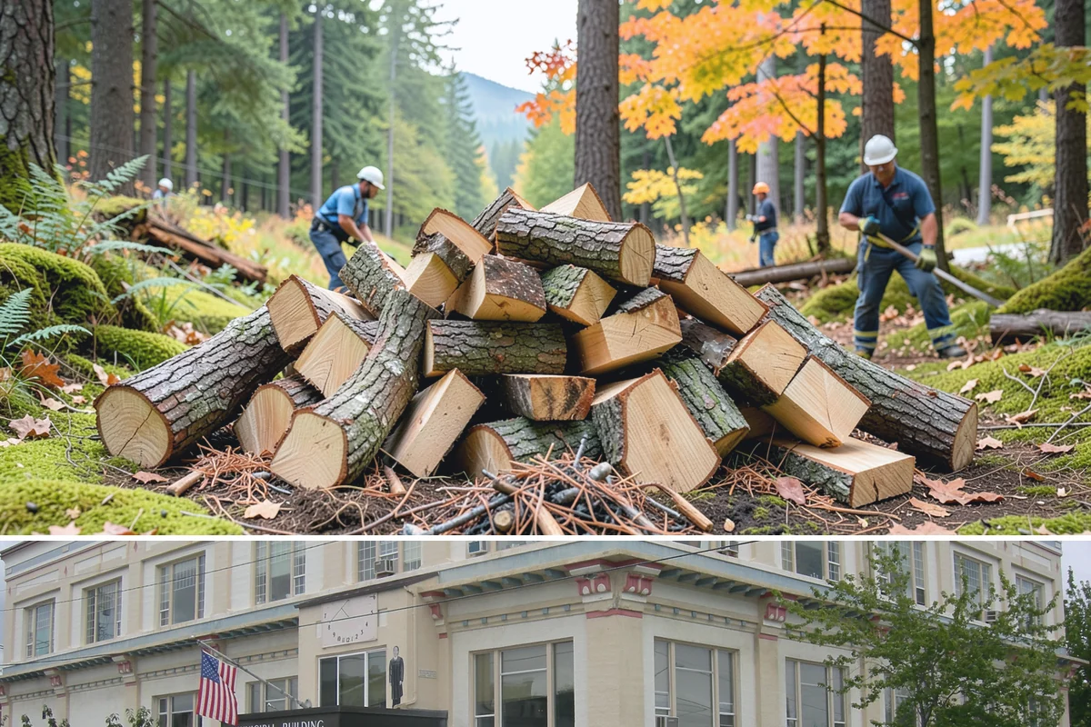 Brewery Firewood in Anacortes, Skagit County, WA - Keep patios stocked through fall and winter when the fire pits keep guests outside.