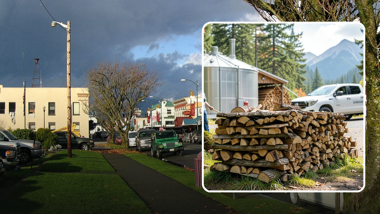 Brewery Firewood in Arlington, Snohomish County, WA - We provide Pacific Northwest breweries and taprooms with seasoned firewood for patios, fire pits, and outdoor gathering spaces.