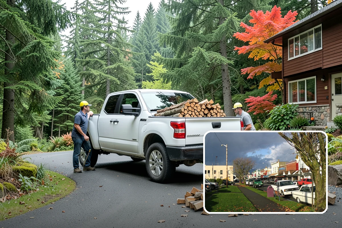 Brewery Firewood in Arlington, Snohomish County, WA - Clean-burning wood that keeps patios busy in wet months