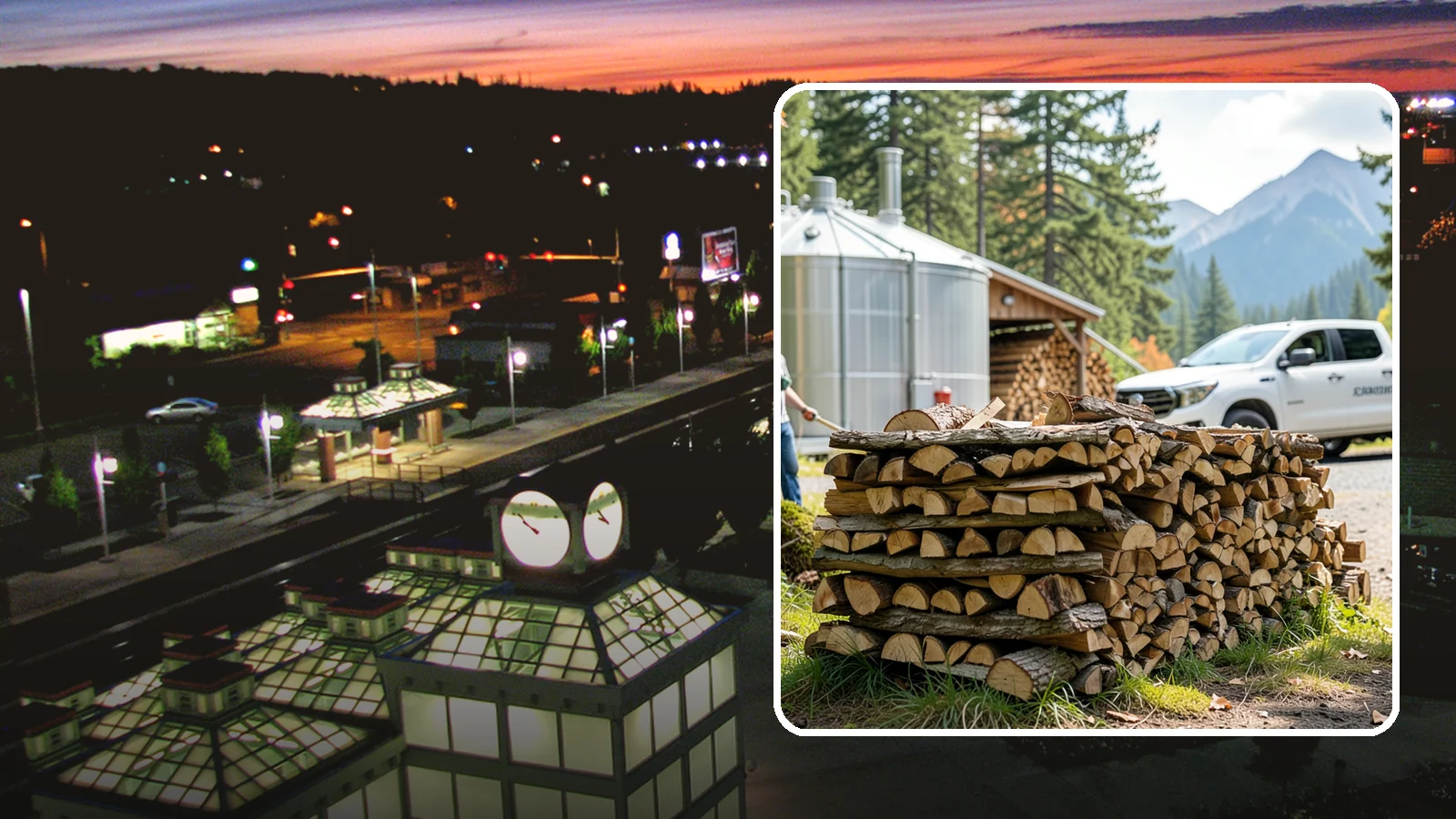 Brewery Firewood in Auburn, King County, WA - We provide Pacific Northwest breweries and taprooms with seasoned firewood for patios, fire pits, and outdoor gathering spaces.
