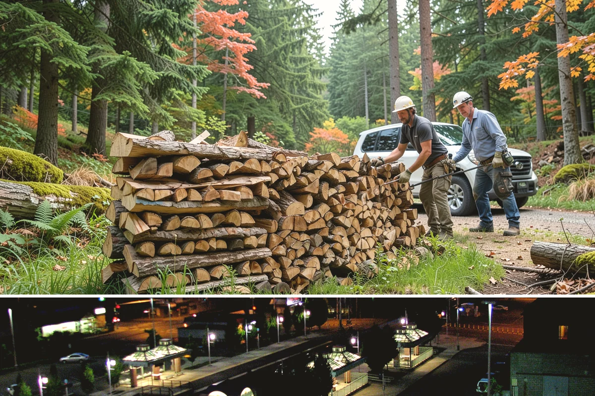 Brewery Firewood in Auburn, King County, WA - Keep patios stocked through fall and winter when the fire pits keep guests outside.