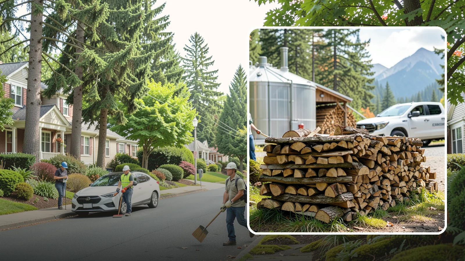 Brewery Firewood in Beaux Arts Village, King County, WA - We provide Pacific Northwest breweries and taprooms with seasoned firewood for patios, fire pits, and outdoor gathering spaces.