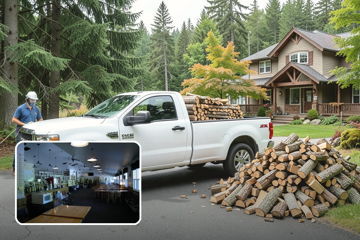 Brewery Firewood in Black Diamond, King County, WA - Clean-burning wood that keeps patios busy in wet months