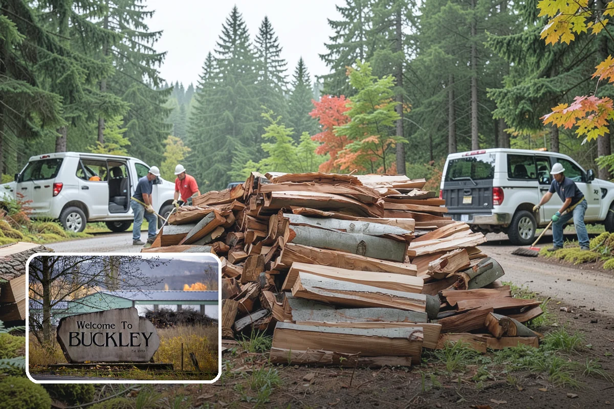 Brewery Firewood in Buckley, Pierce County, WA - Clean-burning wood that keeps patios busy in wet months