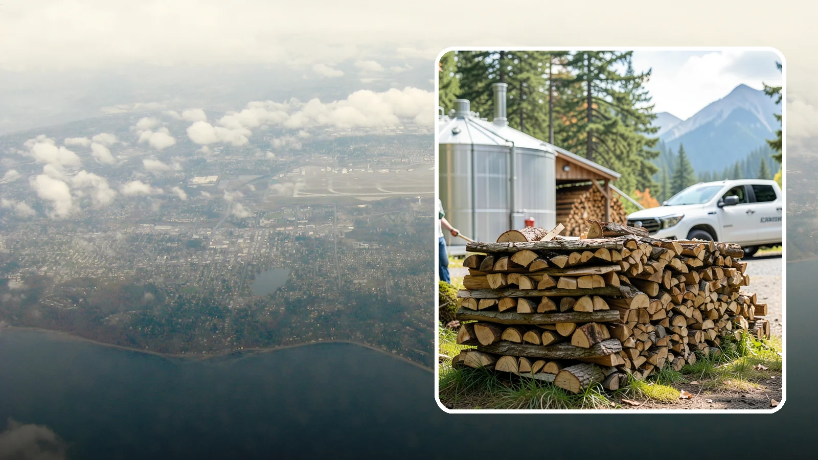 Brewery Firewood in Burien, King County, WA - We provide Pacific Northwest breweries and taprooms with seasoned firewood for patios, fire pits, and outdoor gathering spaces.