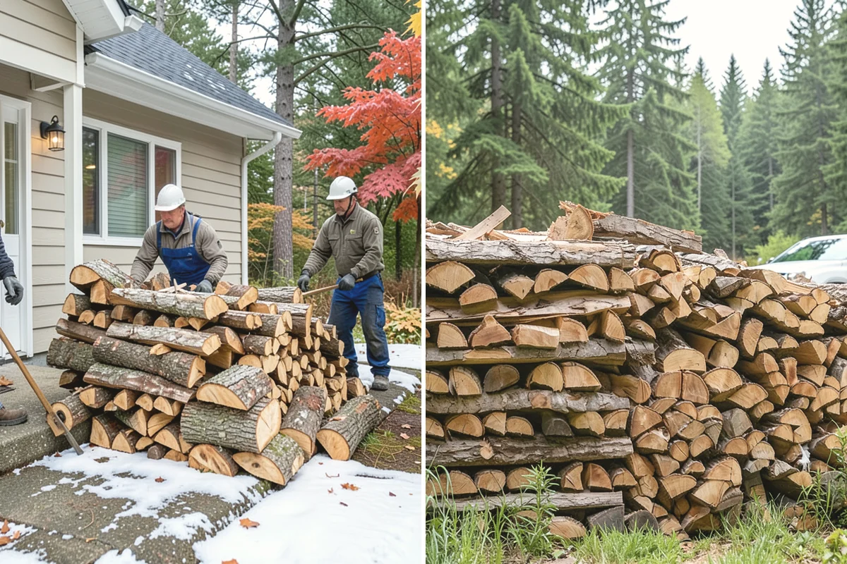 Brewery Firewood in Burien, King County, WA - Assess your patio fire features and burn volume