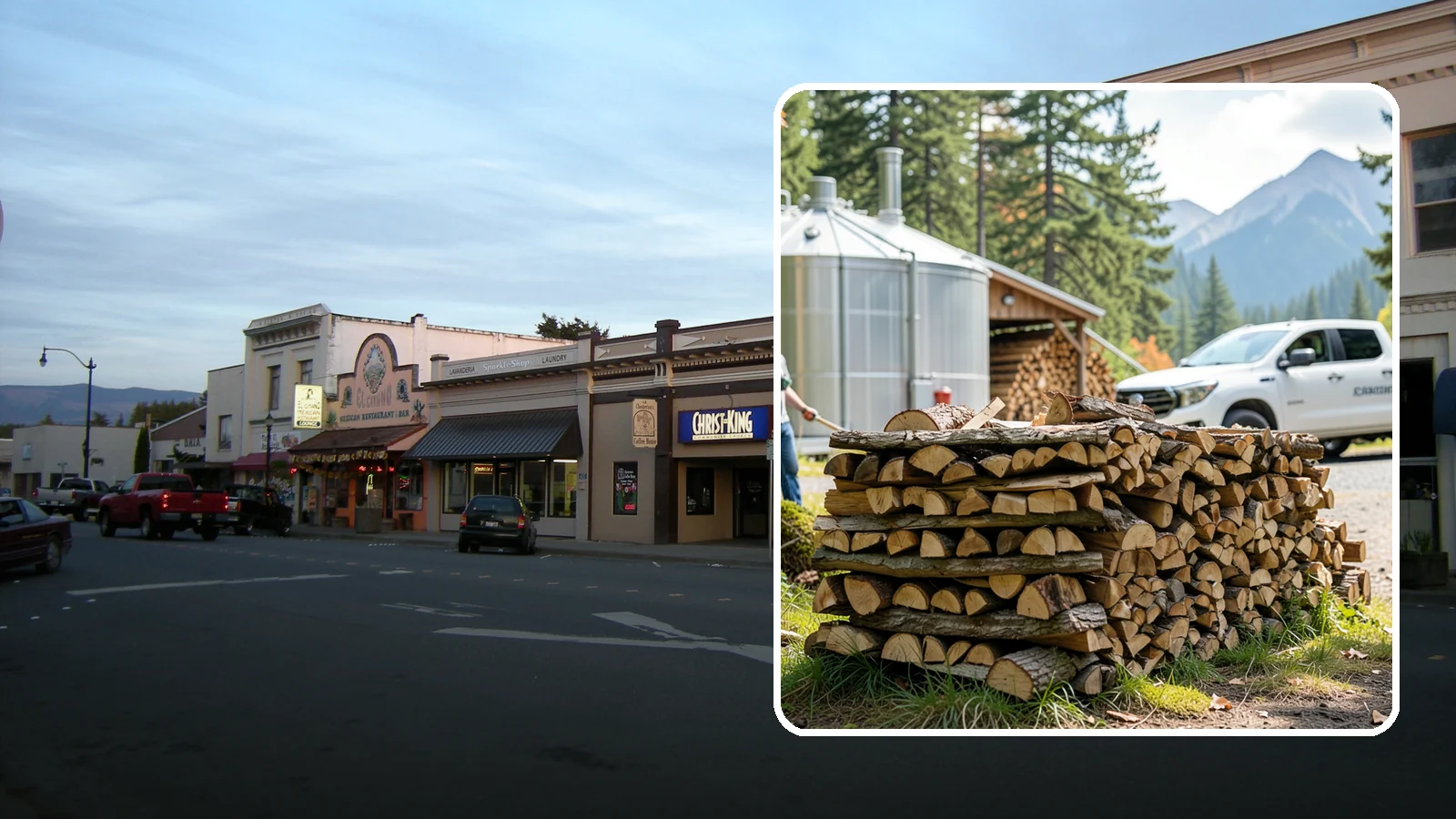 Brewery Firewood in Burlington, Skagit County, WA - We provide Pacific Northwest breweries and taprooms with seasoned firewood for patios, fire pits, and outdoor gathering spaces.
