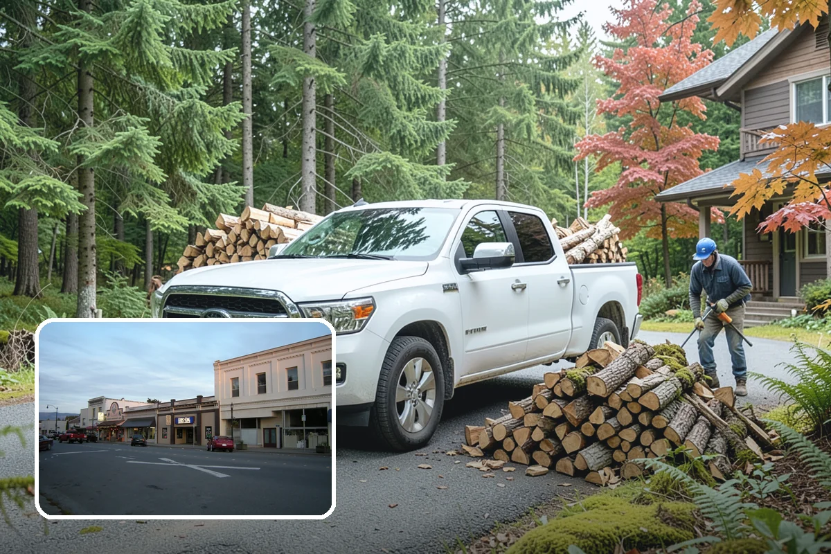 Brewery Firewood in Burlington, Skagit County, WA - Clean-burning wood that keeps patios busy in wet months