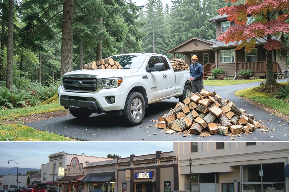 Brewery Firewood in Burlington, Skagit County, WA - Keep patios stocked through fall and winter when the fire pits keep guests outside.
