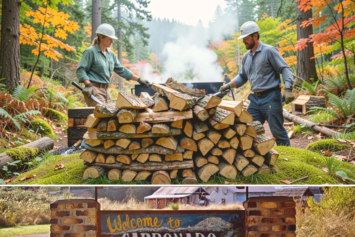 Brewery Firewood in Carbonado, Pierce County, WA - Keep patios stocked through fall and winter when the fire pits keep guests outside.