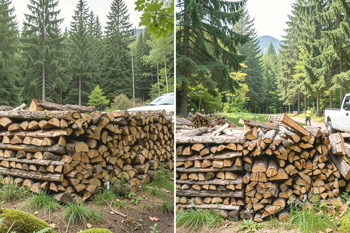 Brewery Firewood in Carnation, King County, WA - Assess your patio fire features and burn volume