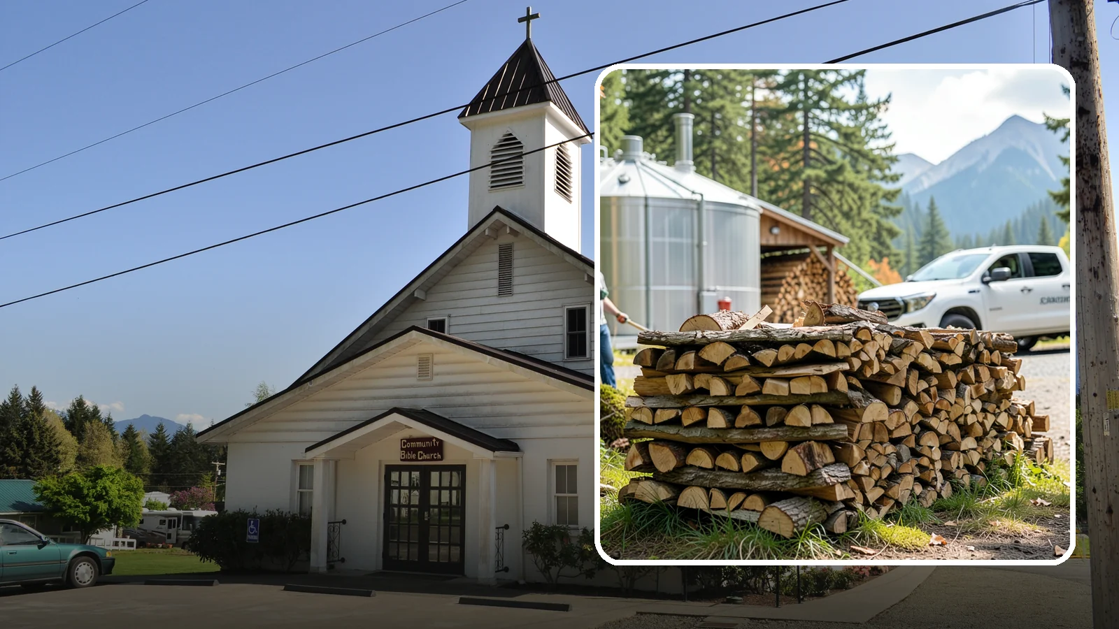Brewery Firewood in Concrete, Skagit County, WA - We provide Pacific Northwest breweries and taprooms with seasoned firewood for patios, fire pits, and outdoor gathering spaces.