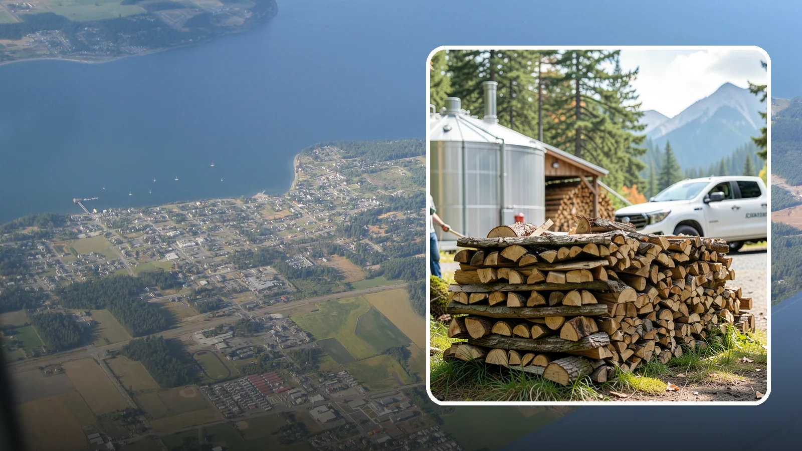 Brewery Firewood in Coupeville, Island County, WA - We provide Pacific Northwest breweries and taprooms with seasoned firewood for patios, fire pits, and outdoor gathering spaces.