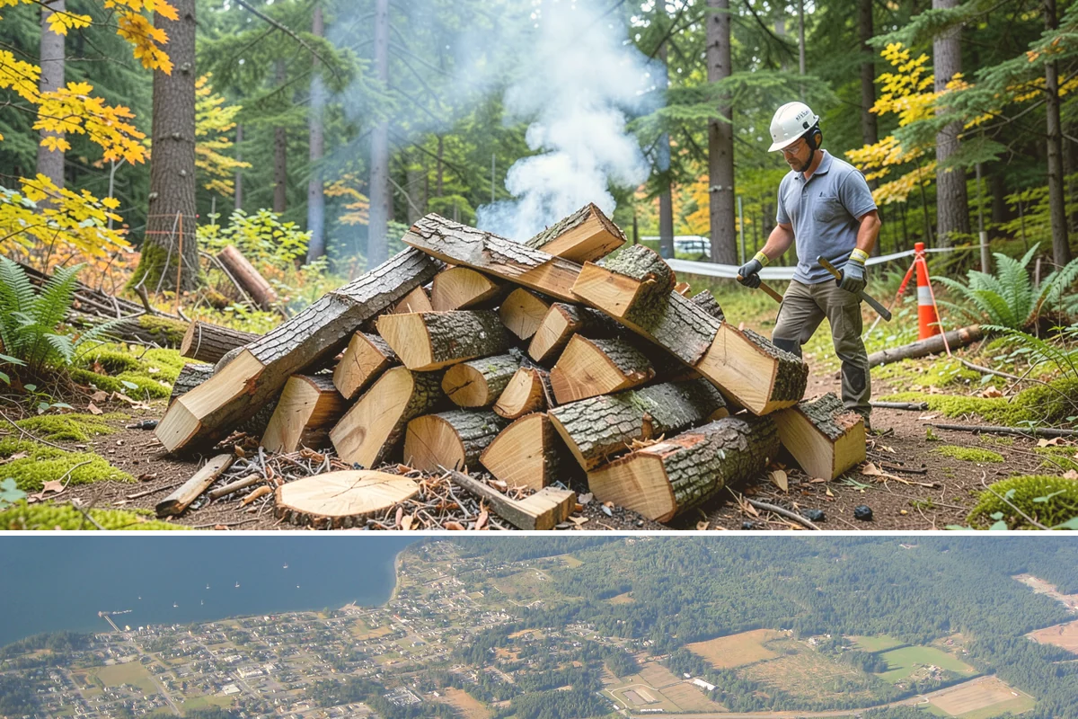 Brewery Firewood in Coupeville, Island County, WA - Keep patios stocked through fall and winter when the fire pits keep guests outside.