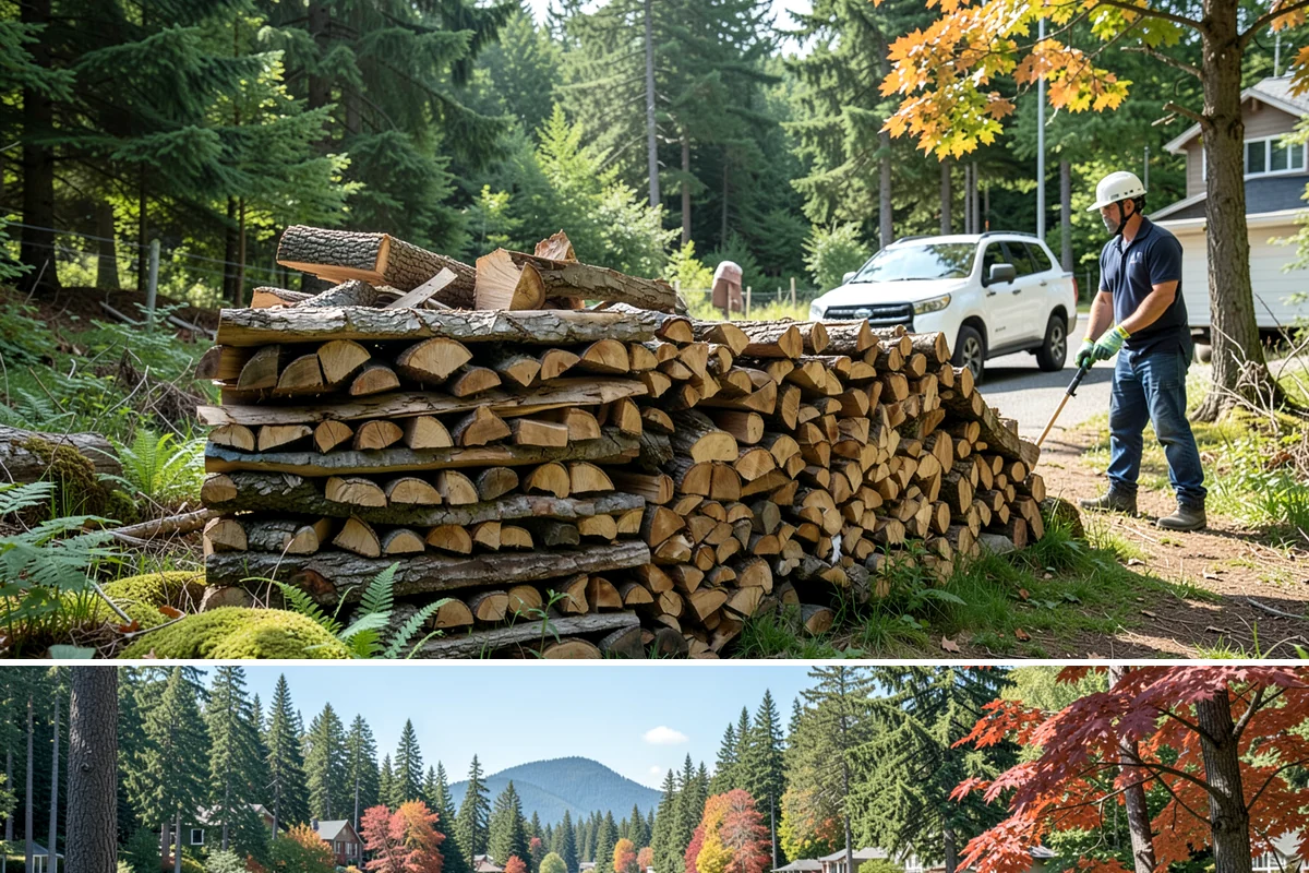 Brewery Firewood in Covington, King County, WA - Keep patios stocked through fall and winter when the fire pits keep guests outside.