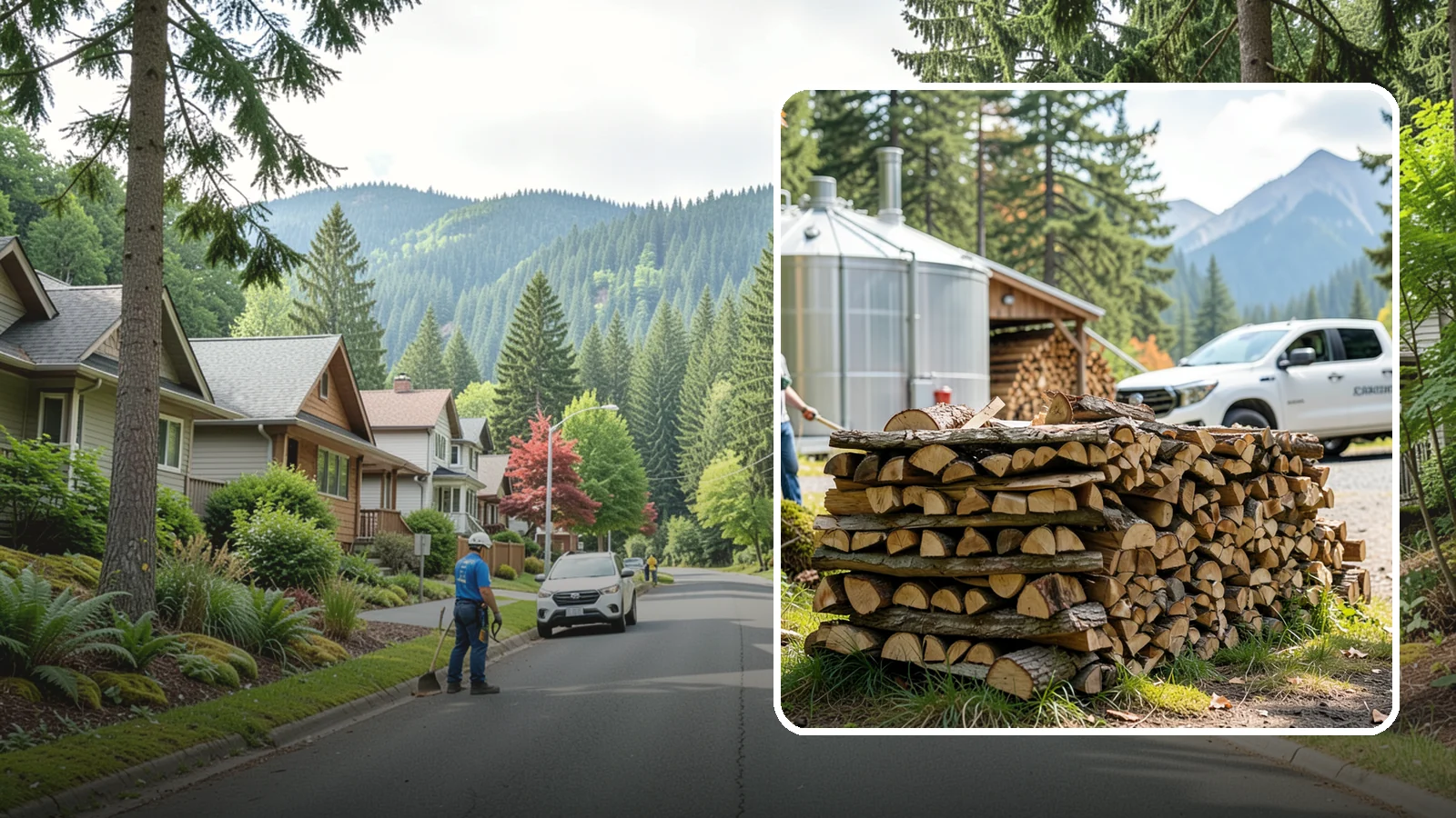 Brewery Firewood in Darrington, WA - We provide Pacific Northwest breweries and taprooms with seasoned firewood for patios, fire pits, and outdoor gathering spaces.