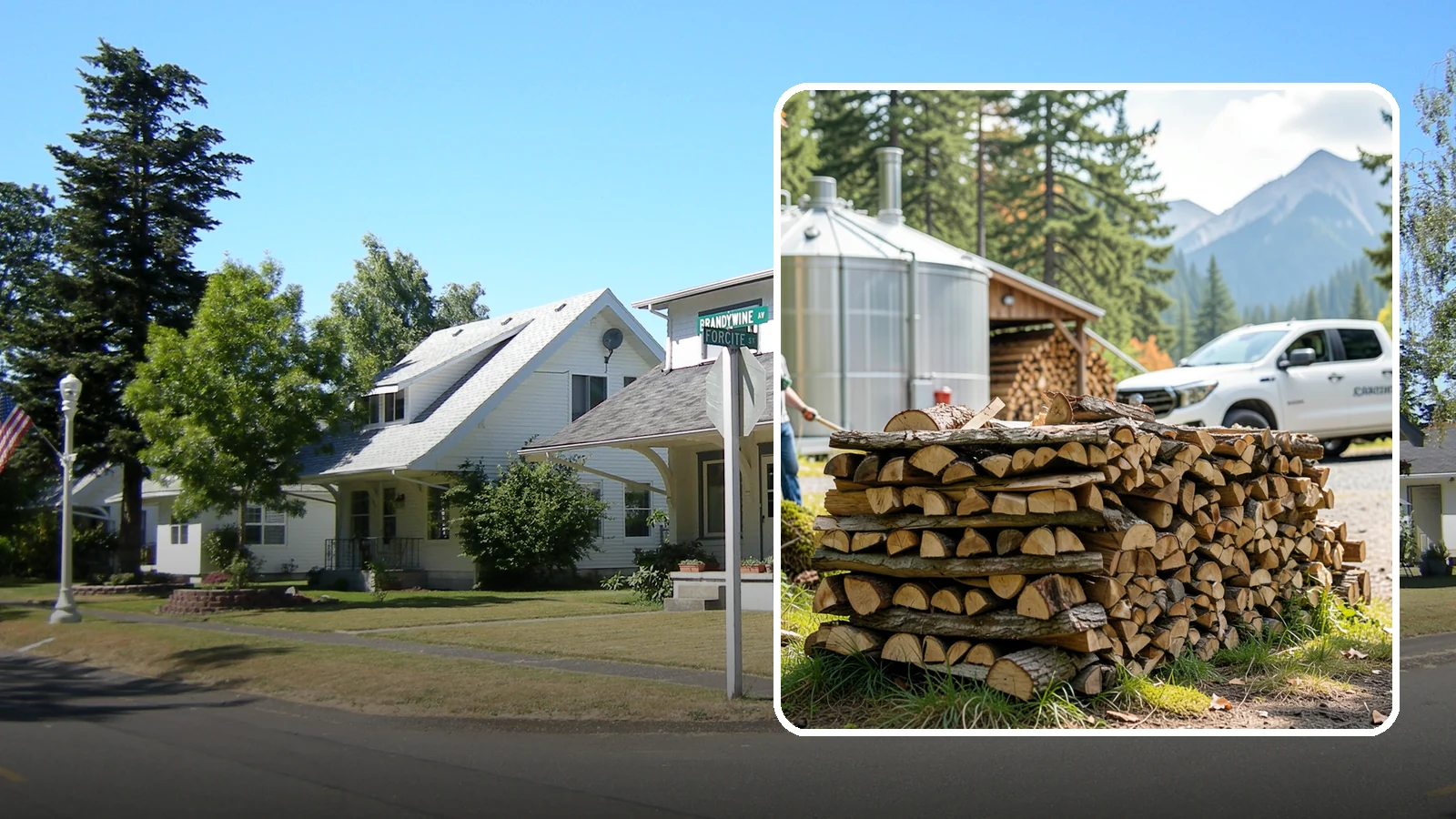 Brewery Firewood in DuPont, Pierce County, WA - We provide Pacific Northwest breweries and taprooms with seasoned firewood for patios, fire pits, and outdoor gathering spaces.
