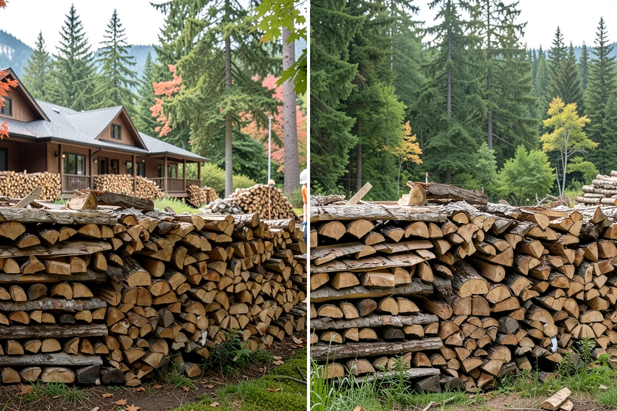 Brewery Firewood in DuPont, Pierce County, WA - Assess your patio fire features and burn volume