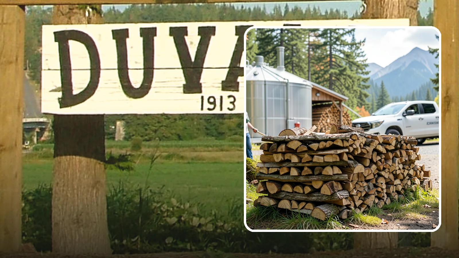 Brewery Firewood in Duvall, King County, WA - We provide Pacific Northwest breweries and taprooms with seasoned firewood for patios, fire pits, and outdoor gathering spaces.
