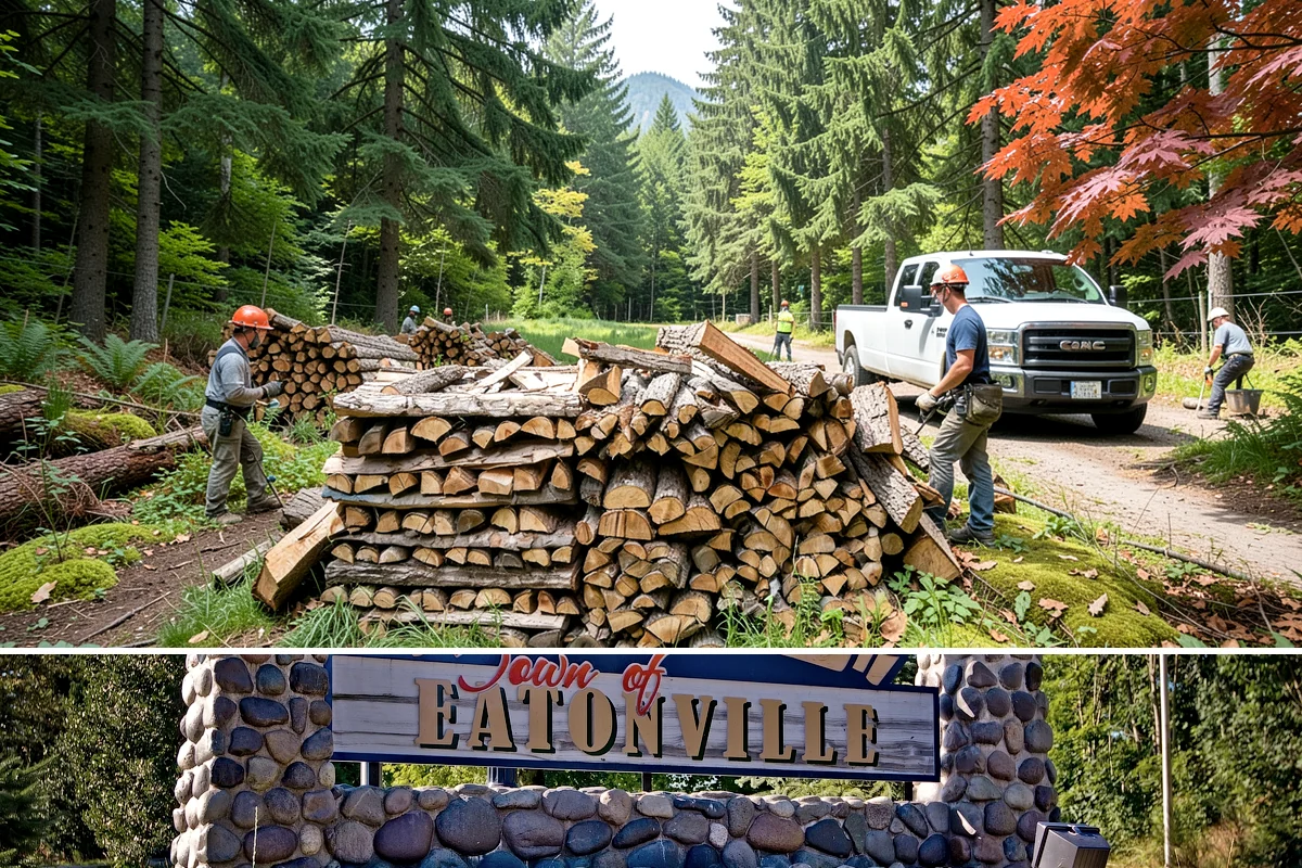 Brewery Firewood in Eatonville, Pierce County, WA - Keep patios stocked through fall and winter when the fire pits keep guests outside.