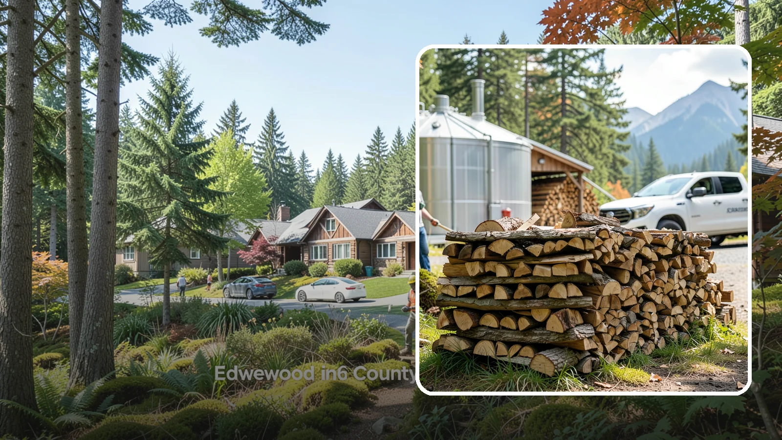Brewery Firewood in Edgewood, WA - We provide Pacific Northwest breweries and taprooms with seasoned firewood for patios, fire pits, and outdoor gathering spaces.