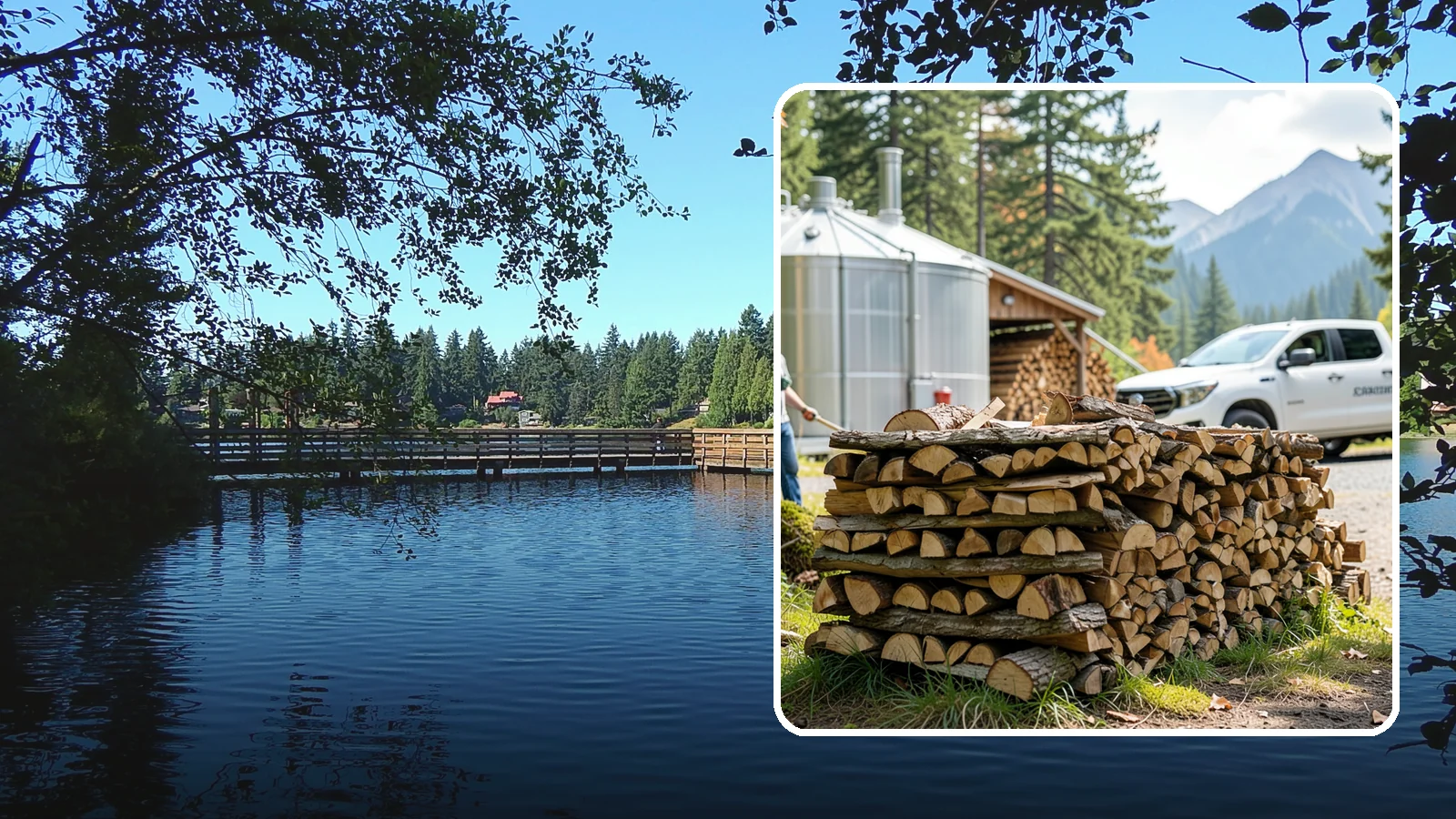Brewery Firewood in Federal Way, King County, WA - We provide Pacific Northwest breweries and taprooms with seasoned firewood for patios, fire pits, and outdoor gathering spaces.