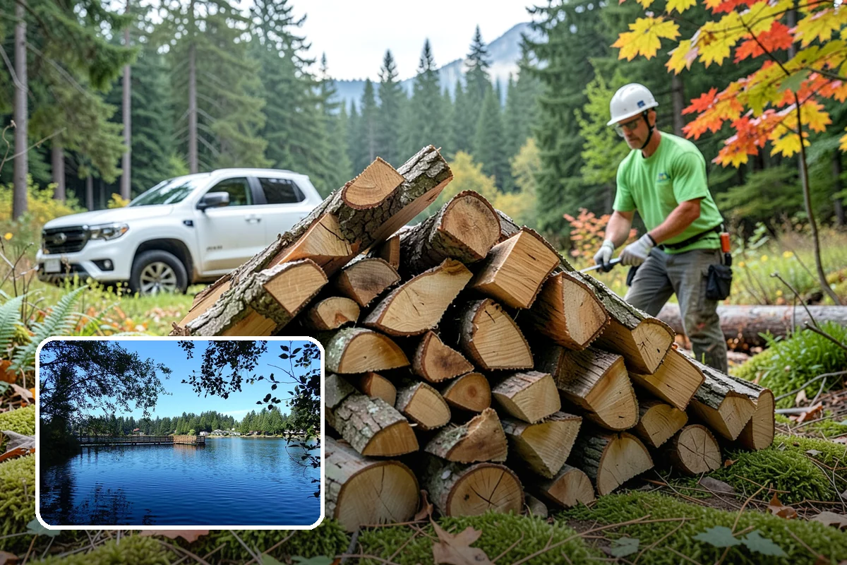 Brewery Firewood in Federal Way, King County, WA - Clean-burning wood that keeps patios busy in wet months