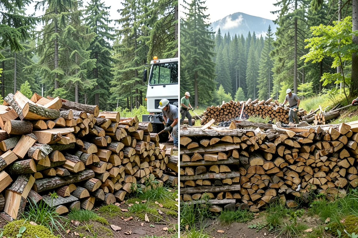 Brewery Firewood in Federal Way, King County, WA - Assess your patio fire features and burn volume