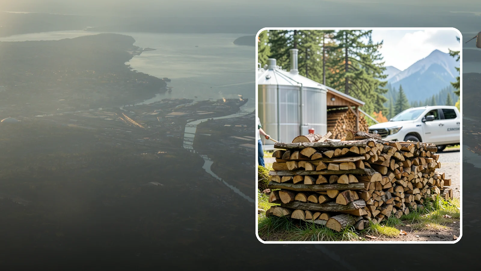 Brewery Firewood in Fife, Pierce County, WA - We provide Pacific Northwest breweries and taprooms with seasoned firewood for patios, fire pits, and outdoor gathering spaces.