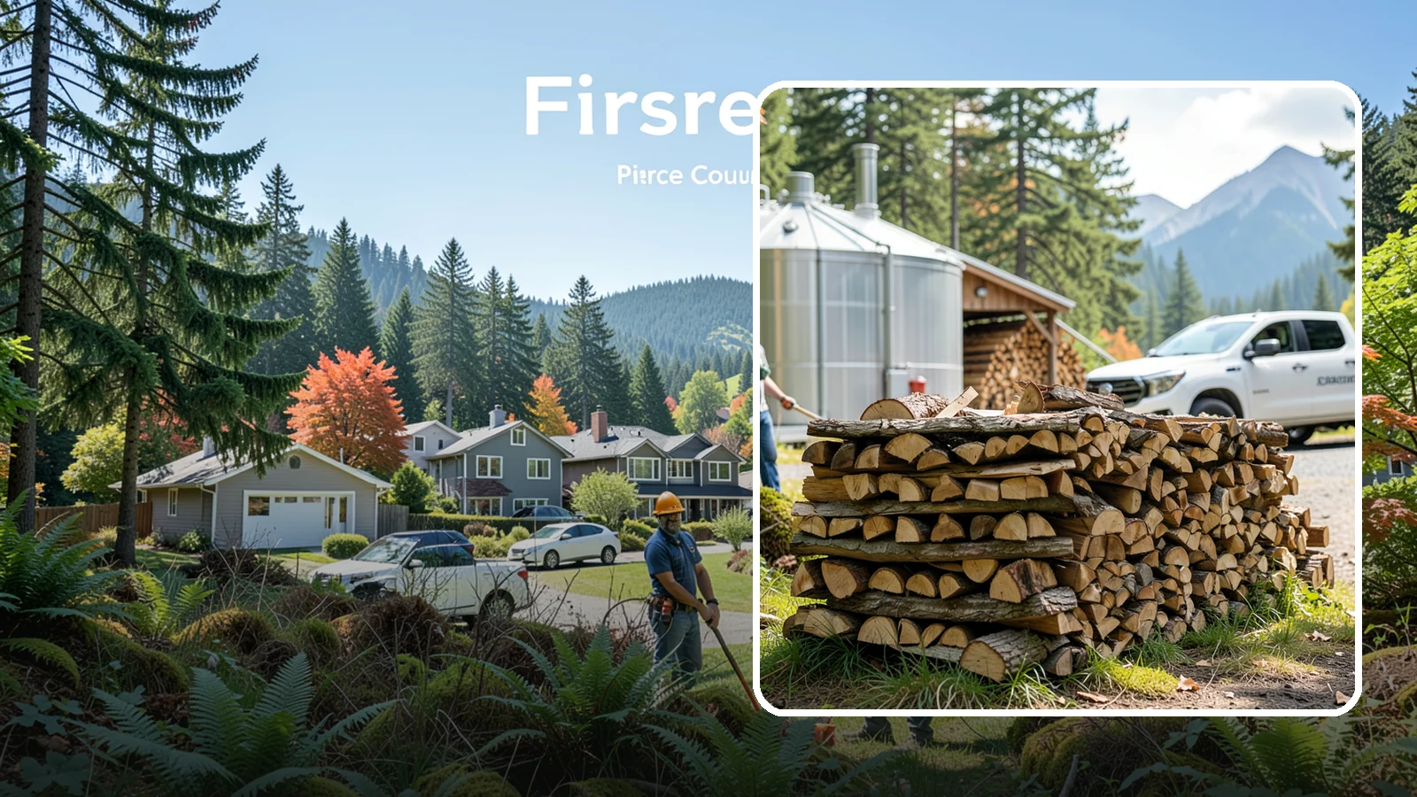 Brewery Firewood in Fircrest, Pierce County, WA - We provide Pacific Northwest breweries and taprooms with seasoned firewood for patios, fire pits, and outdoor gathering spaces.
